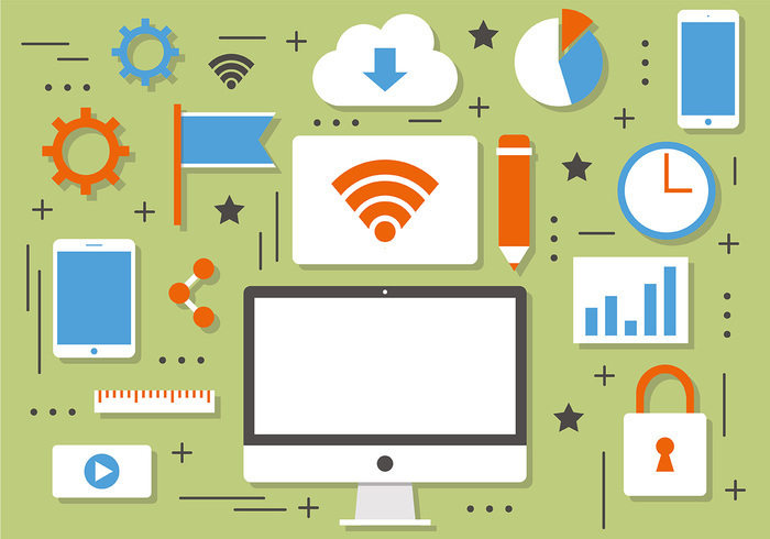 免費(fèi)矢量技術(shù)和營(yíng)銷元素